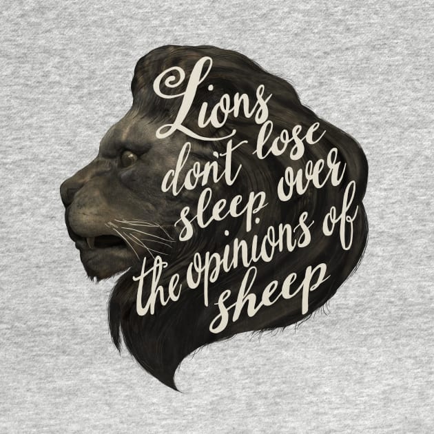 Lions don’t lose sleep by LauraGraves